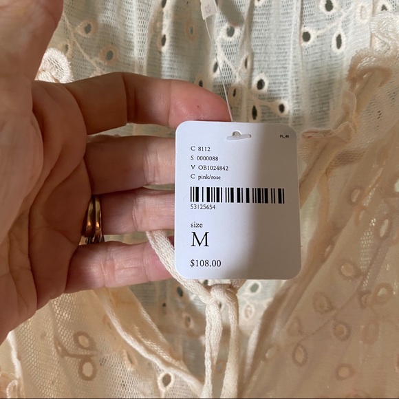 Free People eyelet dress/top - Picture 11 of 12